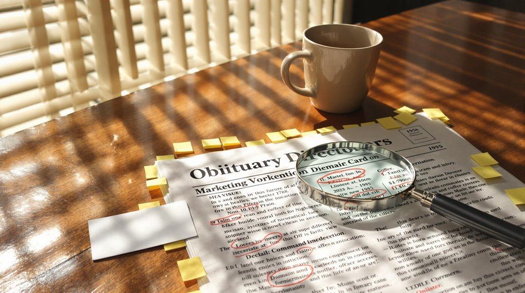 marketing insights from obituaries